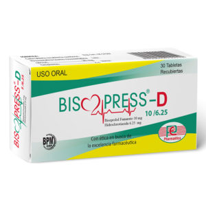 BISOPRESS<sup>®</sup>-D 10/6.25mg TABLETAS