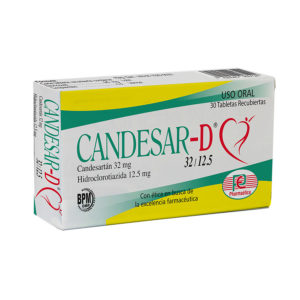 CANDESAR<sup>®</sup>-D 32/12.5 TABLETAS