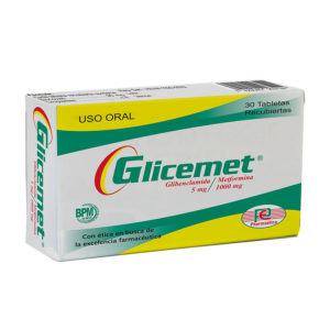 GLICEMET<sup>®</sup> 5/1000 TABLETAS