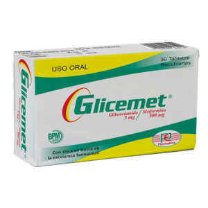 GLICEMET<sup>®</sup> 5/500 TABLETAS